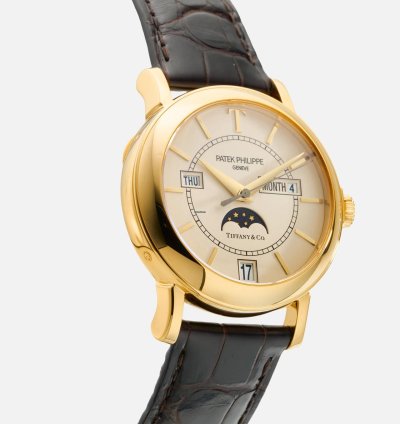 Patek Philippe Annual Calendar Tiffany 150th Anniversary 5150j 2001 Box And Papers