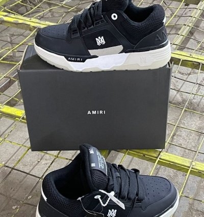 Amiri Ma2 Black White Sneakers