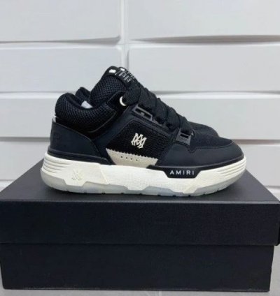 Amiri Ma2 Black White Sneakers