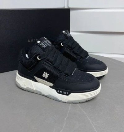 Amiri Ma2 Black White Sneakers