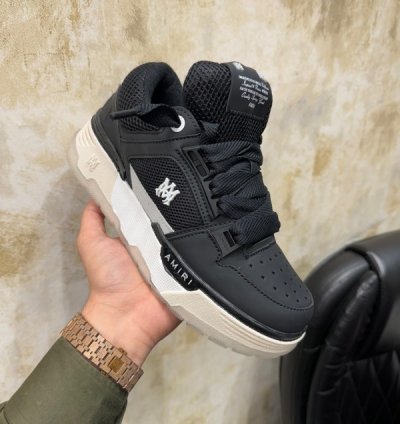 Amiri Ma2 Black White Sneakers
