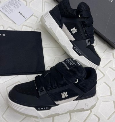 Amiri Ma2 Black White Sneakers