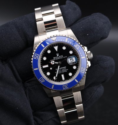 Rolex Submariner Date 2025 New Submariner Date White Gold Cookie Monster 126619lb Full Set