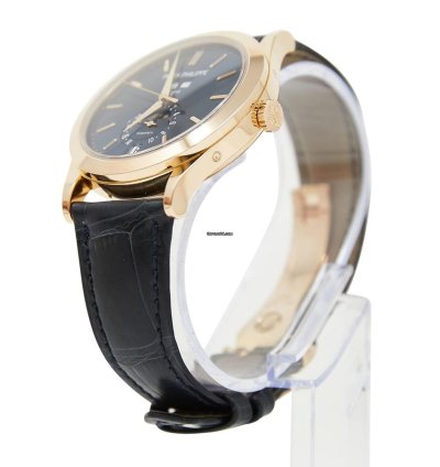 Patek Philippe Annual Calendar Tiffany Co Annual Calendar Rose Gold Blue Dial Full Set Tiffany Stamped Dial Papers