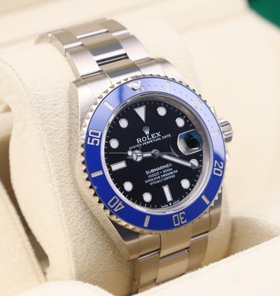 Rolex Submariner Date 2025 New Submariner Date White Gold Cookie Monster 126619lb Full Set