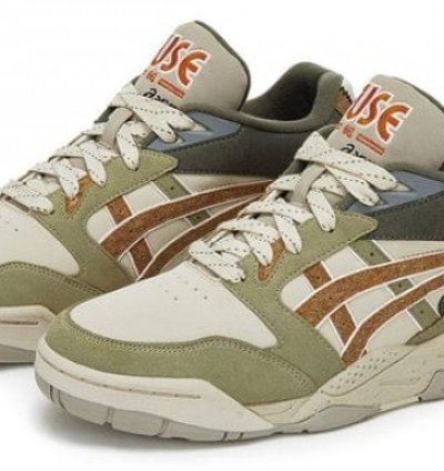 Asic S Gel Fuse Kigo Olive Beige Sneakers