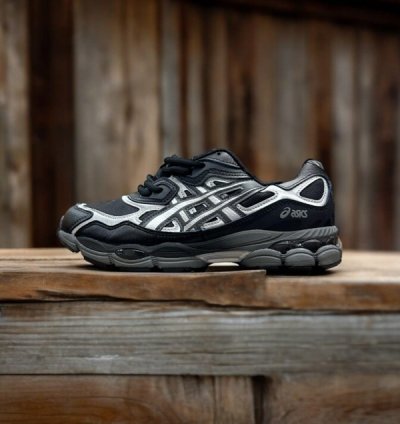 Asic S Gel Kayano 14 Black White Sneakers