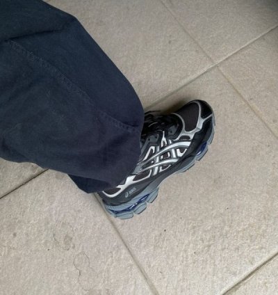 Asic S Gel Kayano 14 Black White Sneakers