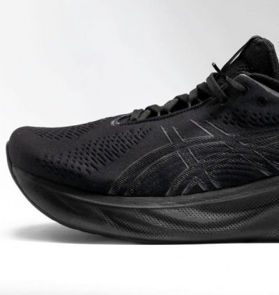 Asic S Gel Nimbus 25 Triple Black Running Shoes