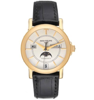 Patek Philippe Annual Calendar Tiffany Limited Ediiton Yellow Gold Watch 5150j
