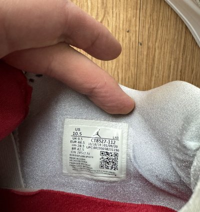 Nike Air Jordan 4 Metalic Red 10 5us