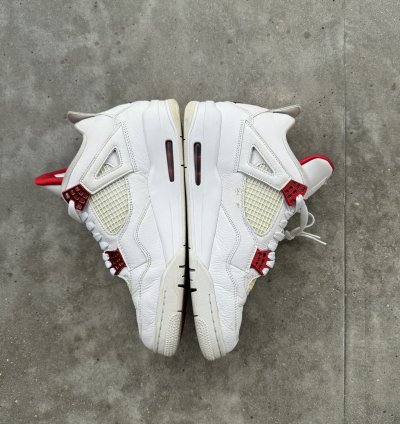 Nike Air Jordan 4 Metalic Red 10 5us