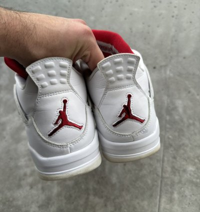 Nike Air Jordan 4 Metalic Red 10 5us