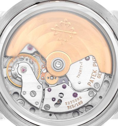 Patek Philippe Annual Calendar Tiffany Limited Edition White Gold Mens Watch 5150 Box Papers