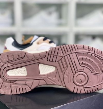 Asic S Gel Spotlyte Low V2 White Brown Sneakers