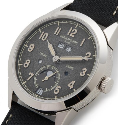 Patek Philippe Annual Calendar Travel Time 18k White Gold 5326g-001 - Ats-w008231