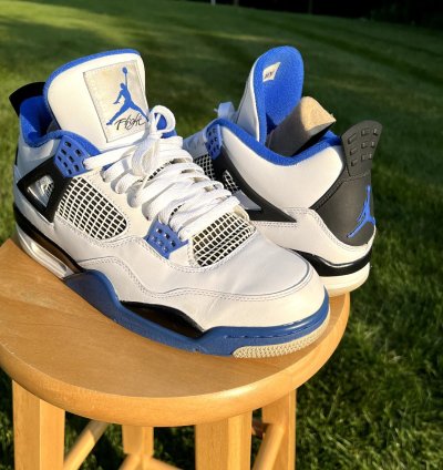 Nike Air Jordan 4 Retro Motorsports Men Shoes - Size 11
