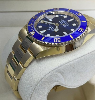Rolex Submariner Date 41mm 126618lb 18k Yellow Gold Blue