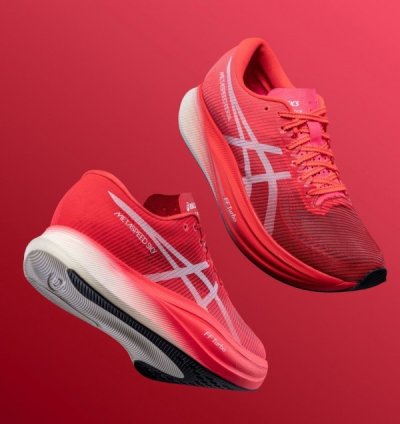 Asic S Metaspeed Sky Diva Red White Running Shoes