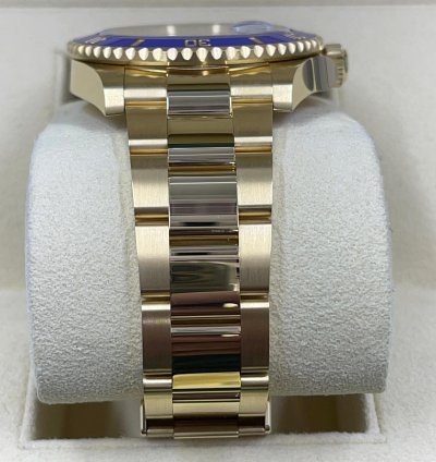 Rolex Submariner Date 41mm 126618lb 18k Yellow Gold Blue