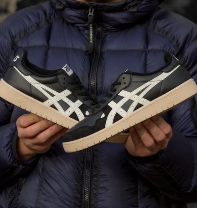 Asic S New Gel Japan S Black Cream Sneakers