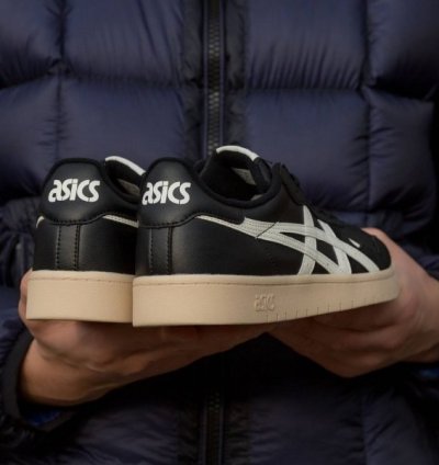 Asic S New Gel Japan S Black Cream Sneakers