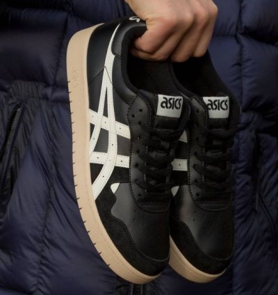Asic S New Gel Japan S Black Cream Sneakers