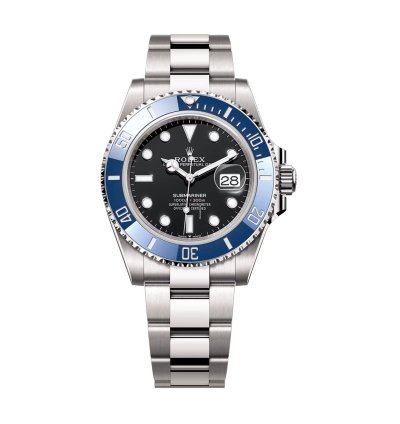 Rolex Submariner Date 41mm 18k White Gold Black Dial