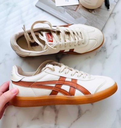 Asic S Onitsuk A Tiger Tokuten Caramel Cream Sneakers