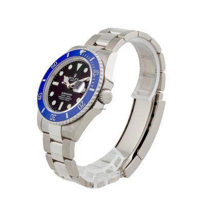 Rolex Submariner Date 41mm 18k White Gold Unworn Box Card