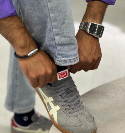 Asic S Onitsuk A Tiger Tokuten Grey Sneakers
