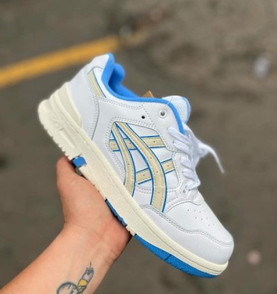 Asics Ex89 White Cream Birch Sneakers