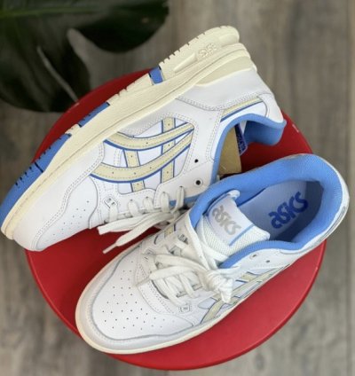 Asics Ex89 White Cream Birch Sneakers