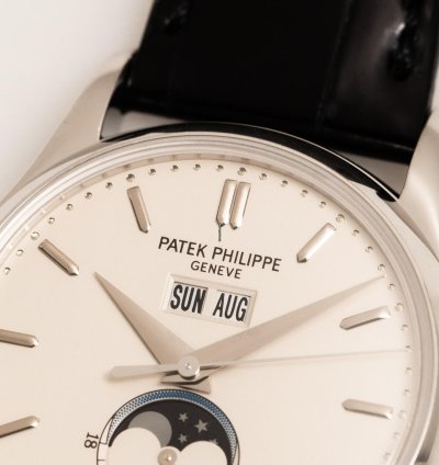 Patek Philippe Annual Calendar Wempe 125 Years Ref 5125g-001 18k White Gold Folding Clasp Full Set Bj-2003