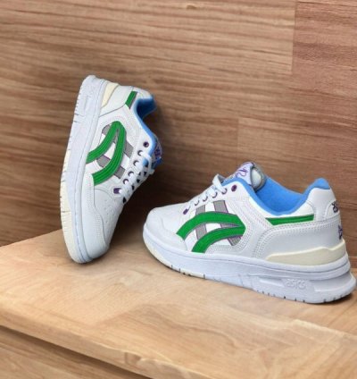 Asics Ex89 White Green Sneakers