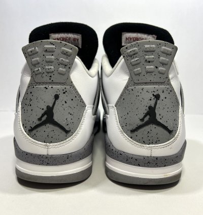 Nike Air Jordan 4 Retro White Cement Shoes Size 11 5