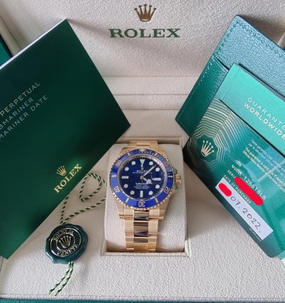 Rolex Submariner Date 41mm Blue 126618lb 2022 New