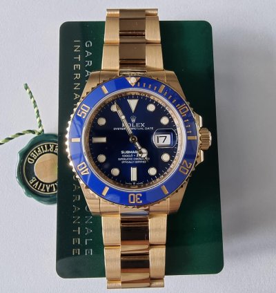 Rolex Submariner Date 41mm Blue 126618lb 2022 New