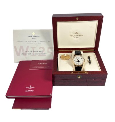 Patek Philippe Annual Calendar Wempe Complications Annual Calendar Yellow Gold Men Watch