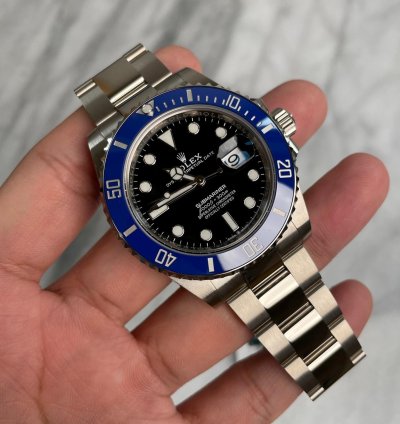 Rolex Submariner Date 41mm Cookie Monster Blueberry White Gold Bnib 2025