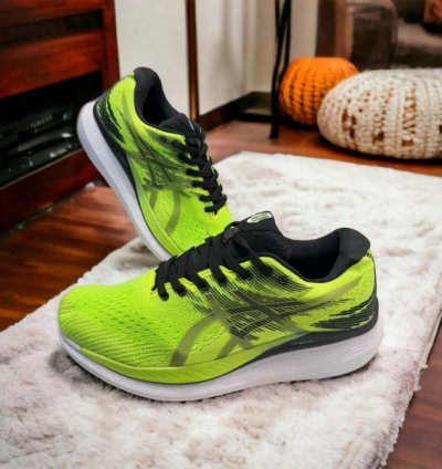 Asics Glide Ride 3 Neon Green Running Shoes