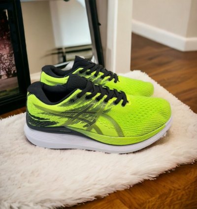 Asics Glide Ride 3 Neon Green Running Shoes