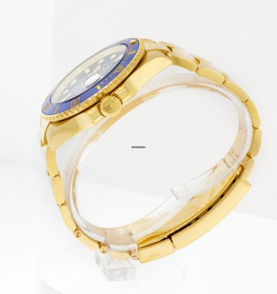 Rolex Submariner Date 41mm Yellow Gold Blue Dial Blue Bezel 126618lb