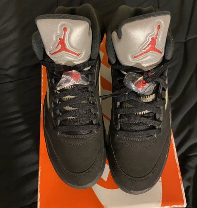 Nike Air Jordan Metallic 5 Size 9 5 2016