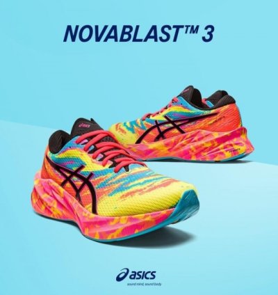 Asics Nova Blast 3 Injection Color Running Shoes