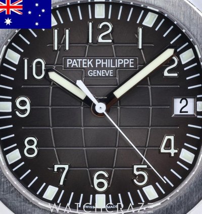 Patek Philippe Aquanaut 2008 Patek Philippe Auqanaut Black Date 40mm 5167a-001