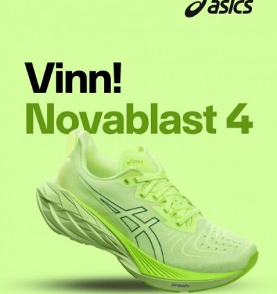 Asics Nova Blast 4 Neon Green Running Shoes