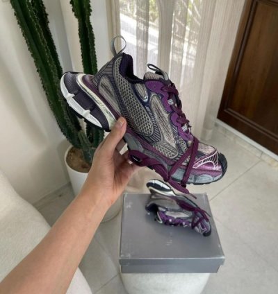 Balenciag A 3xl In Purple Sneakers