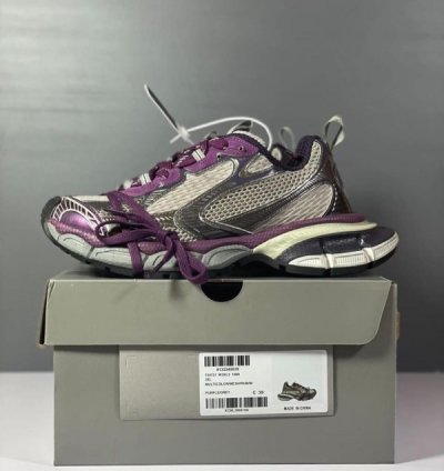 Balenciag A 3xl In Purple Sneakers