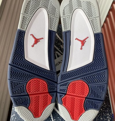 Nike Air Jordan Retro 4 Midnight Navy Dh6927140 Size 12 5